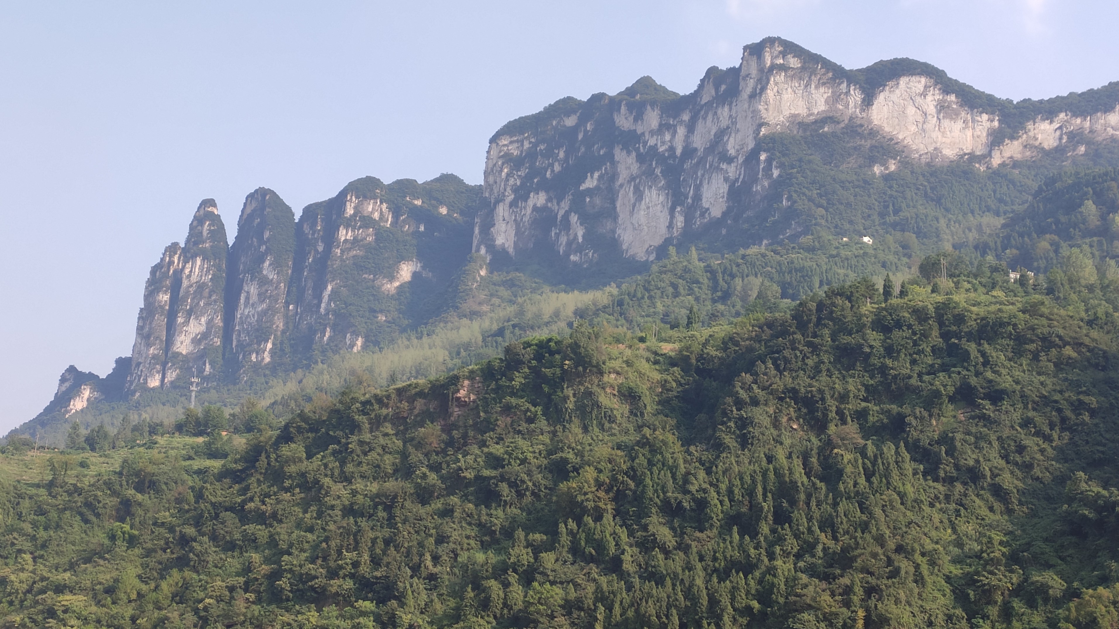 游山玩水在湘鄂-船游西陵峡