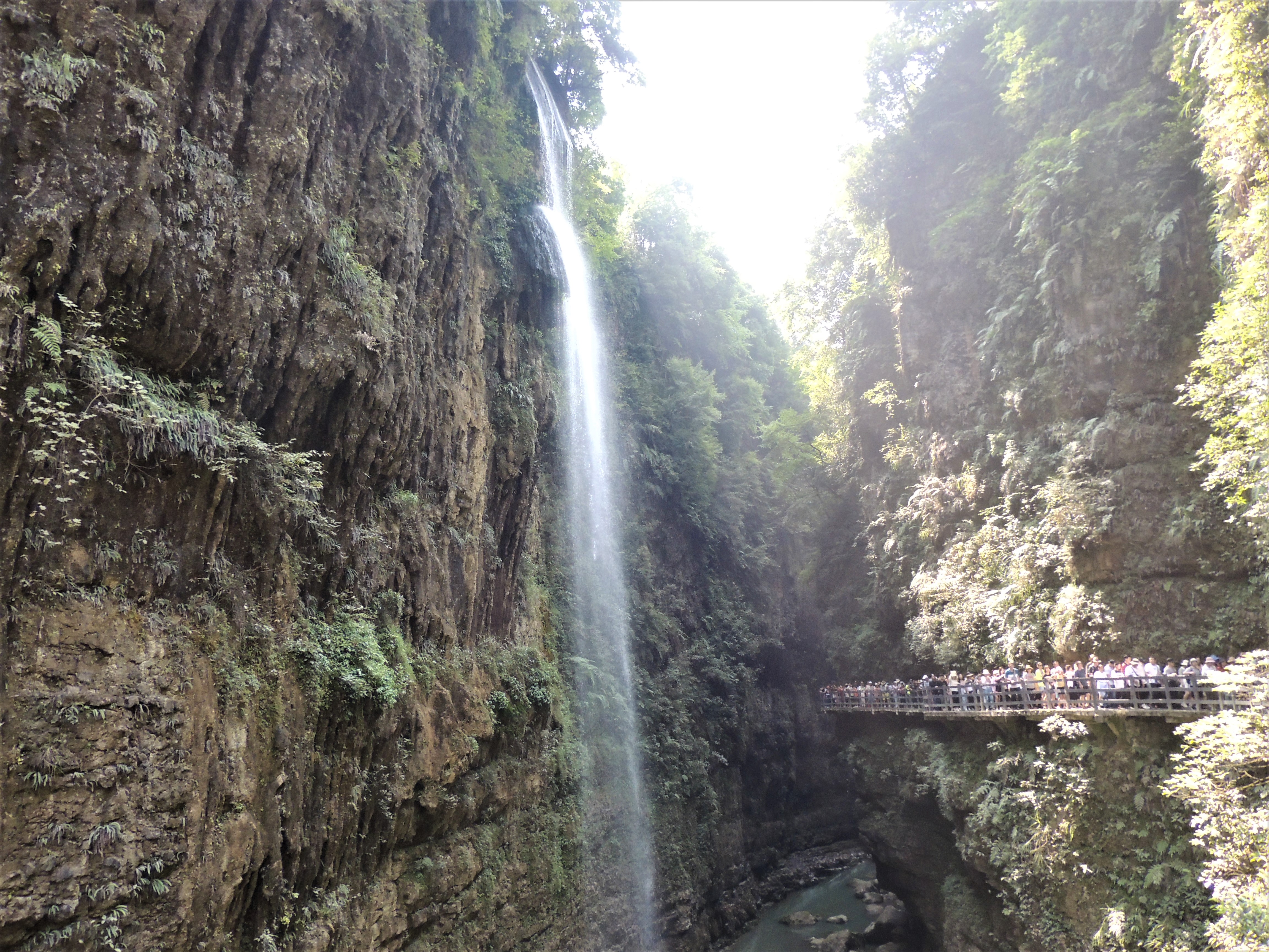 游山玩水在湘鄂-恩施大峡谷云龙河地缝
