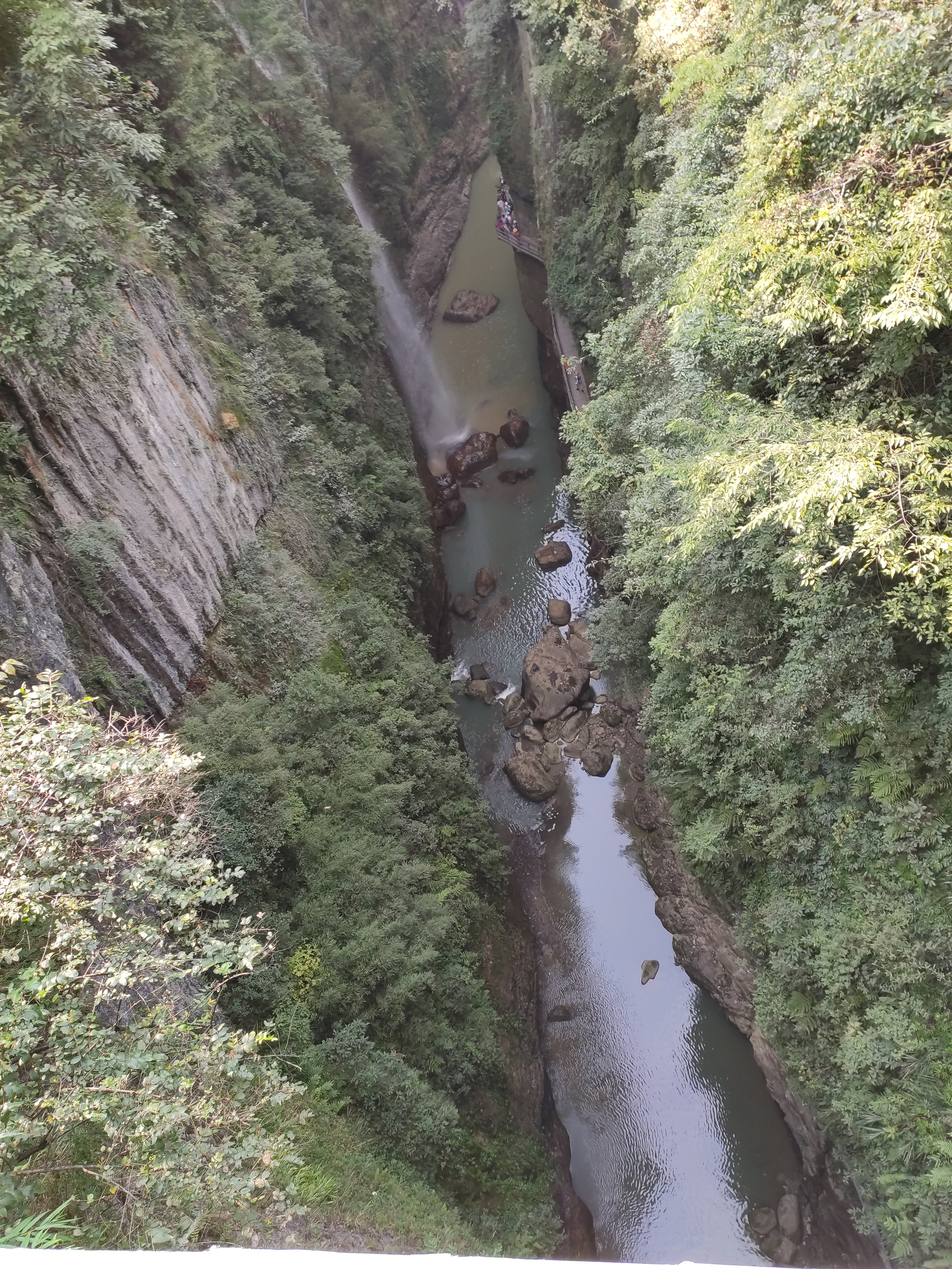 游山玩水在湘鄂-恩施大峡谷云龙河地缝